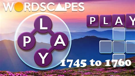 Not to mention all the gorgeous landscapes you can visit to relax yourself The top-rated word game, from the makers of Word. . Wordscapes 1760